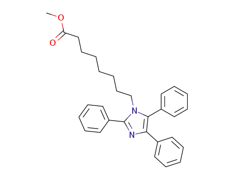 1H-Imidazole-1-octanoic acid, 2,4,5-triphenyl-, methyl ester