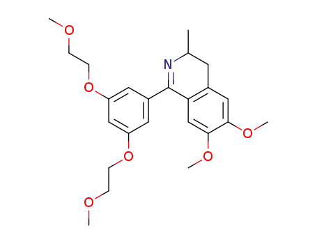 3-methyl-6,7-dimethoxy-1-(3,5-dimethoxyethoxy-phenyl)-3,4-dihydro-isoquinoline