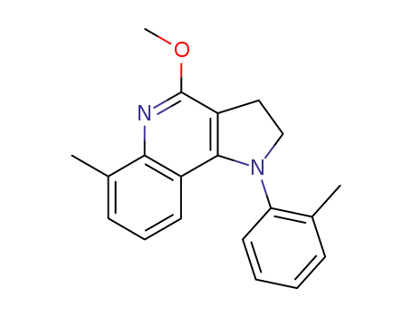 1-(2-methylphenyl)-4-methoxy-6-methyl-2,3-dihydropyrrolo<3,2-c>quinoline