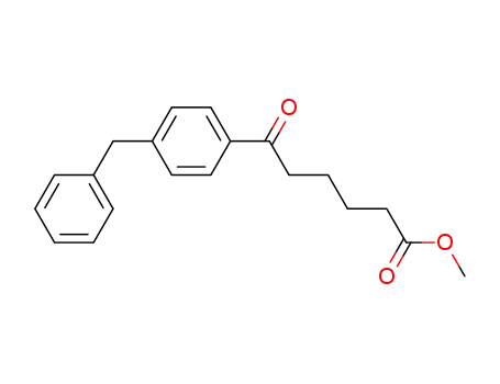 6-(4-benzylphenyl)-6-oxo-hexanoic acid methyl ester