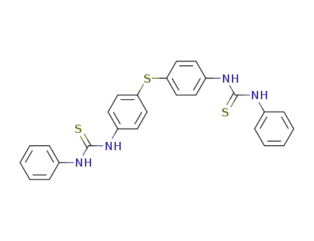 Molecular Structure of 162781-32-0 (Thiourea, N,N''-(thiodi-4,1-phenylene)bis[N'-phenyl-)