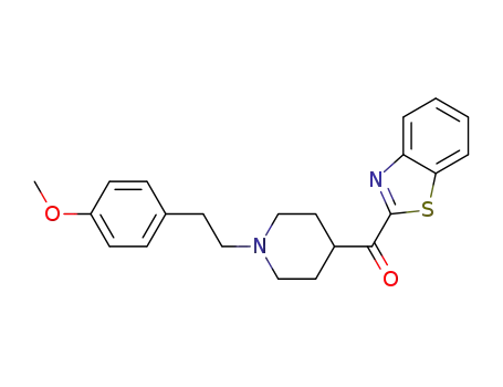 [2-benzothiazolyl][1-[2-(4-methoxyphenyl)ethyl]-4-piperidinyl]methanone