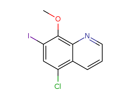 Quinoline,5-chloro-7-iodo-8-methoxy-