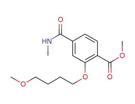 Benzoic acid, 2-(4-methoxybutoxy)-4-[(methylamino)carbonyl]-, methyl
ester