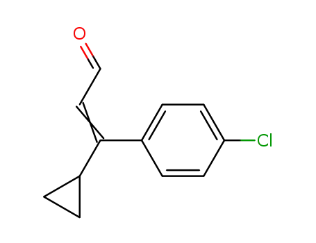 3-cyclopropyl-3-(4-chlorophenyl)propenal