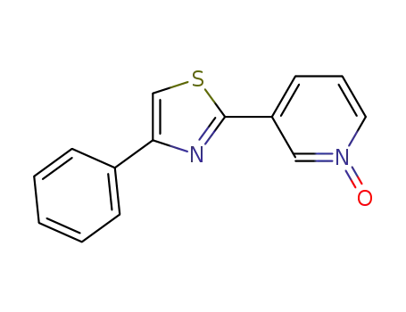 3-(4-phenylthiazol-2-yl)pyridine-N-oxide