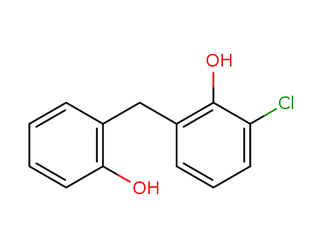 Molecular Structure of 133704-82-2 (3-chloro-2,2'-dihydroxydiphenylmethane)