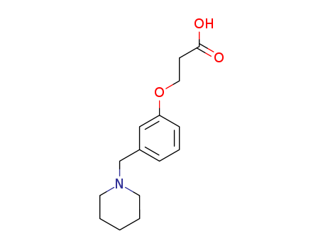 3-[3-(PIPERIDIN-1-YLMETHYL)PHENOXY]PROPANOIC ACID