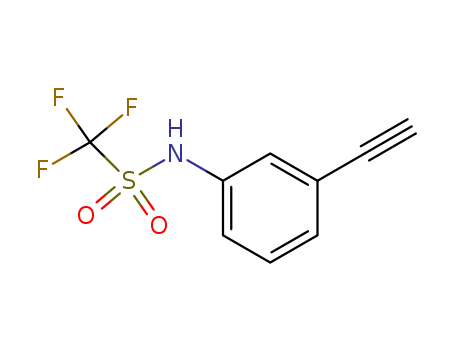 Methanesulfonamide, N-(3-ethynylphenyl)-1,1,1-trifluoro-