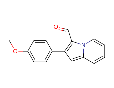 2-(4-Methoxyphenyl)indolizine-3-carboxaldehyde