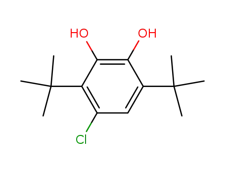 4-chloro-3,6-di-tert-butylpyrocatechol