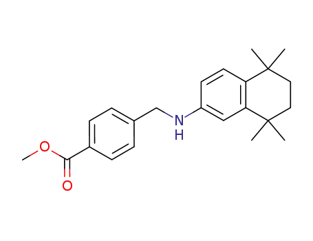 methyl 4-<(5,5,8,8-tetramethyl-5,6,7,8-tetrahydro-naphthalen-2-yl)aminomethyl>-benzoate