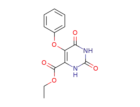 2,6-dioxo-5-phenoxy-1,2,3,6-tetrahydro-pyrimidine-4-carboxylic acid ethyl ester
