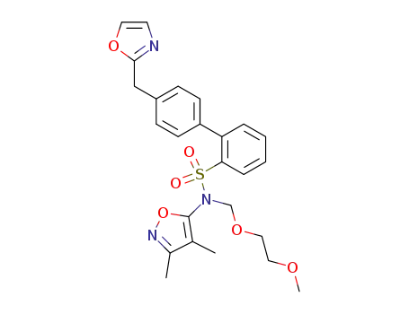 [1,1'-Biphenyl]-2-sulfonamide,
N-(3,4-dimethyl-5-isoxazolyl)-N-[(2-methoxyethoxy)methyl]-4'-(2-oxazolyl
methyl)-
