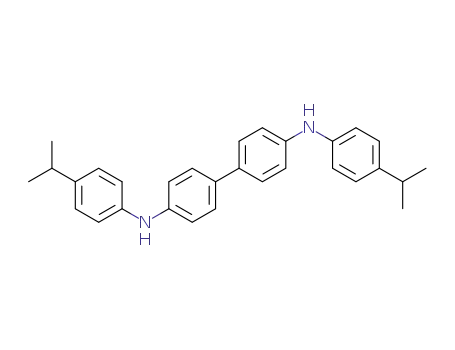 Molecular Structure of 167377-47-1 (N,N'-bis(4-isopropylphenyl)benzidine)