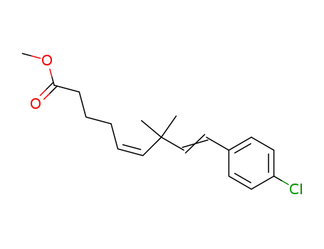 9-(4-Chlorophenyl) 7,7-dimethyl-5,8-nonadienoic acid methyl ester