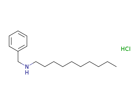 Benzenemethanamine,N-decyl-, hydrochloride (1:1) cas  5461-36-9