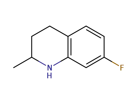 Quinoline, 7-fluoro-1,2,3,4-tetrahydro-2-methyl- (9CI)