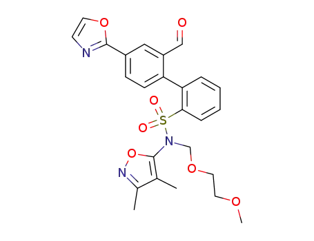 [1,1'-Biphenyl]-2-sulfonamide,
N-(3,4-dimethyl-5-isoxazolyl)-2'-formyl-N-[(2-methoxyethoxy)methyl]-4'-(
2-oxazolyl)-