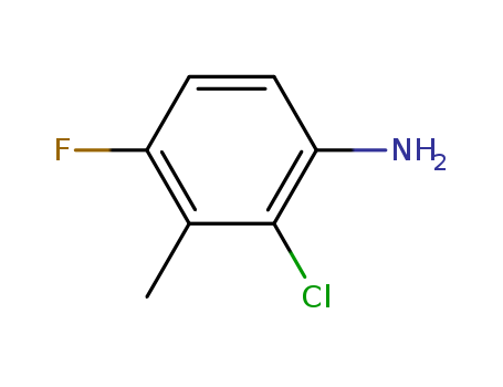 2-Chloro-4-fluoro-3-methylaniline cas no. 90292-63-0 98%