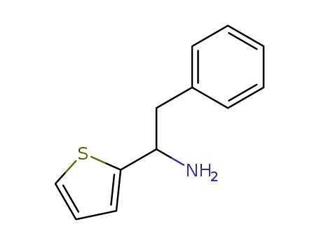 Molecular Structure of 42291-11-2 (α-(thien-2-yl)benzeneethanamine)