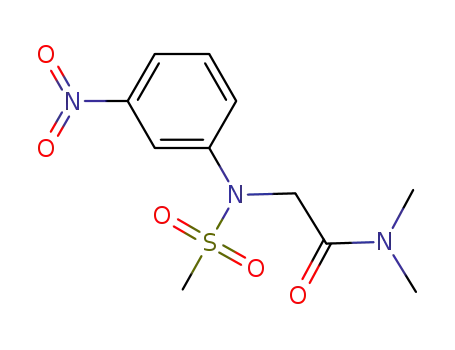 2-(N-methanesulfonyl-N-(3-nitrophenyl)-amino)-N,N-dimethylacetamide
