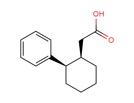 Molecular Structure of 92863-52-0 ((2-phenylcyclohexyl)acetic acid)