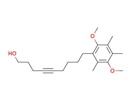 9-(2,5-Dimethoxy-3,4,6-trimethyl-phenyl)-non-4-yn-1-ol