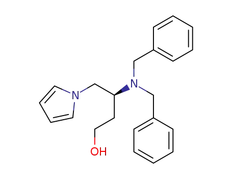 (S)-3-N,N-dibenzylamino-4-N-pyrrolylbutanol
