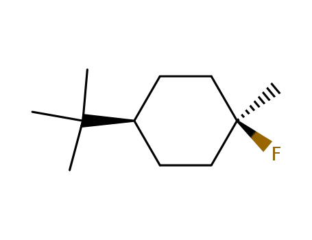 Cyclohexane, 4-(1,1-dimethylethyl)-1-fluoro-1-methyl-, cis-