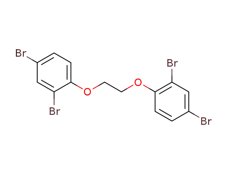 Molecular Structure of 129633-44-9 (1,2-Bis(2,4-dibromophenoxy)ethane)
