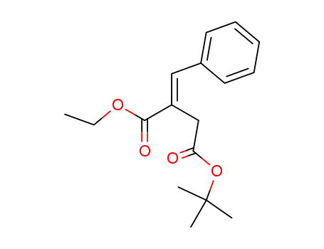 2-[1-Phenyl-meth-(E)-ylidene]-succinic acid 4-tert-butyl ester 1-ethyl ester