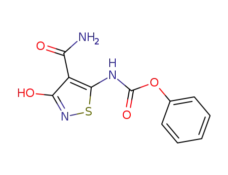 (4-카르바모일-3-히드록시-이소티아졸-5-일)-카르바민산 페닐 에스테르