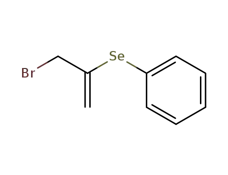 Molecular Structure of 87728-67-4 (Benzene, [[1-(bromomethyl)ethenyl]seleno]-)