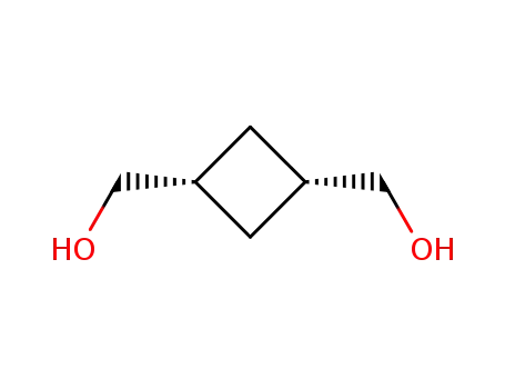 Molecular Structure of 2453-47-6 (cis-1,3-bis(hydroxymethyl)cyclobutane)