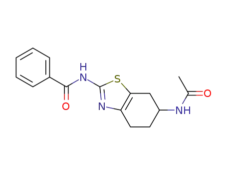 Benzamide, N-[6-(acetylamino)-4,5,6,7-tetrahydro-2-benzothiazolyl]-