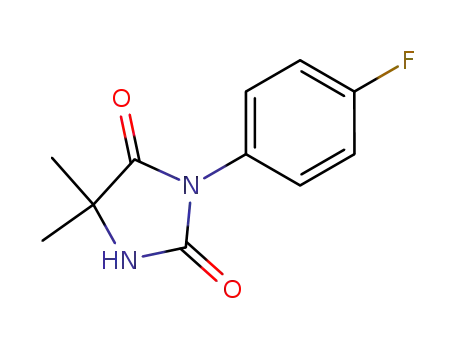 2,4-이미다졸리딘디온, 5,5-디메틸-3-(4-플루오로페닐)-