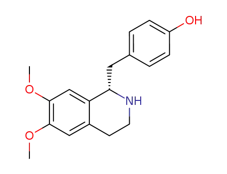 4-[(6,7-dimethoxy-1,2,3,4-tetrahydroisoquinolin-1-yl)methyl]phenol