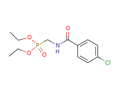 [(4-Chloro-benzoylamino)-methyl]-phosphonic acid diethyl ester