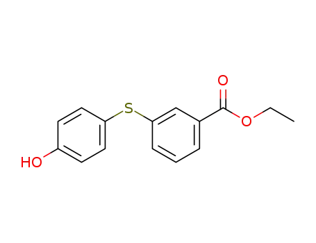 4-<<3-(ethoxycarbonyl)phenyl>thio>phenol