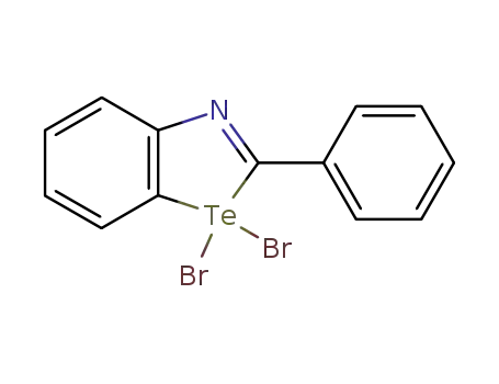 Benzotellurazole, 1,1-dihydro-1,1-dibromo-2-phenyl-