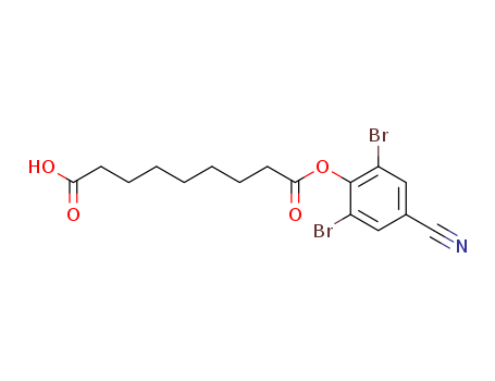 Nonanedioic acid, mono(2,6-dibromo-4-cyanophenyl) ester