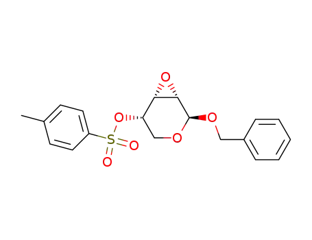 benzyl 2,3-anhydro-4-O-tosyl-β-L-ribopyranoside