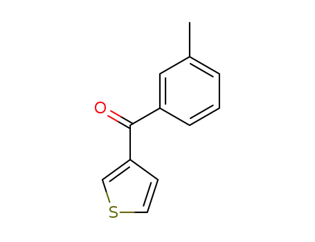 Molecular Structure of 118993-70-7 (3-(3-METHYLBENZOYL)THIOPHENE)