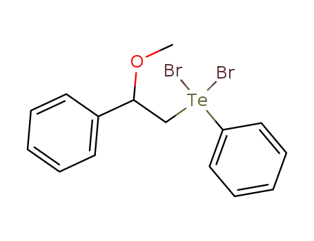 Molecular Structure of 82486-34-8 (C<sub>15</sub>H<sub>16</sub>Br<sub>2</sub>OTe)