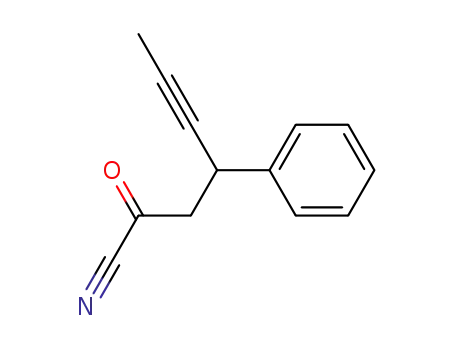 2-Oxo-4-phenyl-hept-5-ynenitrile