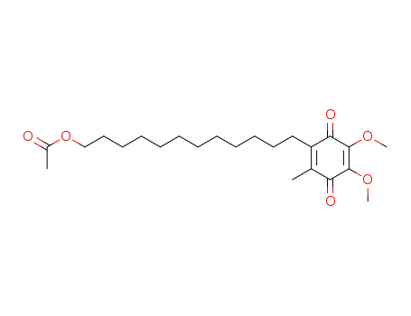 6-(12-acetoxydodecyl)-2,3-dimethoxy-5-methyl-1,4-benzoquinone