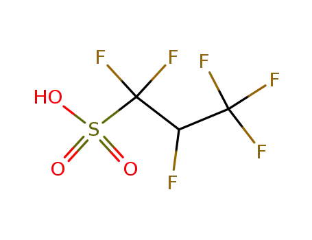 Molecular Structure of 357-31-3 (1,1,2,3,3,3-hexafluoropropane-1-sulfonic acid)