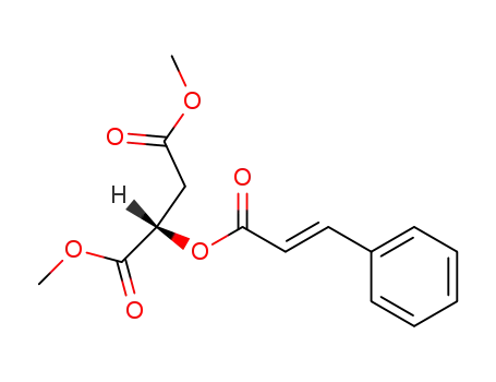 (S)-2-(3-Phenyl-2-propenoyl)-oxybutan-1,4-dicarbonsaeuredimethylester