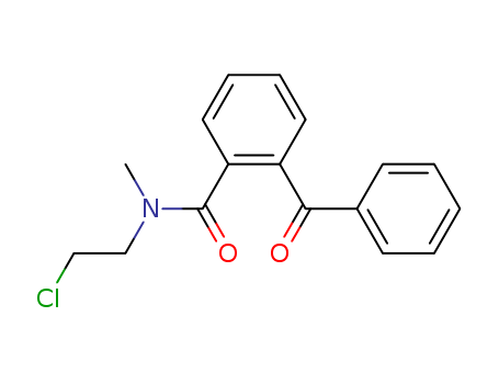 Benzamide,2-benzoyl-N-(2-chloroethyl)-N-methyl- cas  69984-25-4